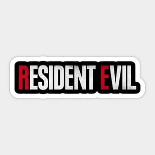 Resident Evil Sticker